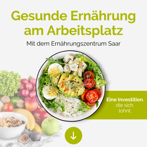 Was Gehört Zu Gesunder Ernährung Gesunde Ernährung am Arbeitsplatz - Ernährungszentrum Saar